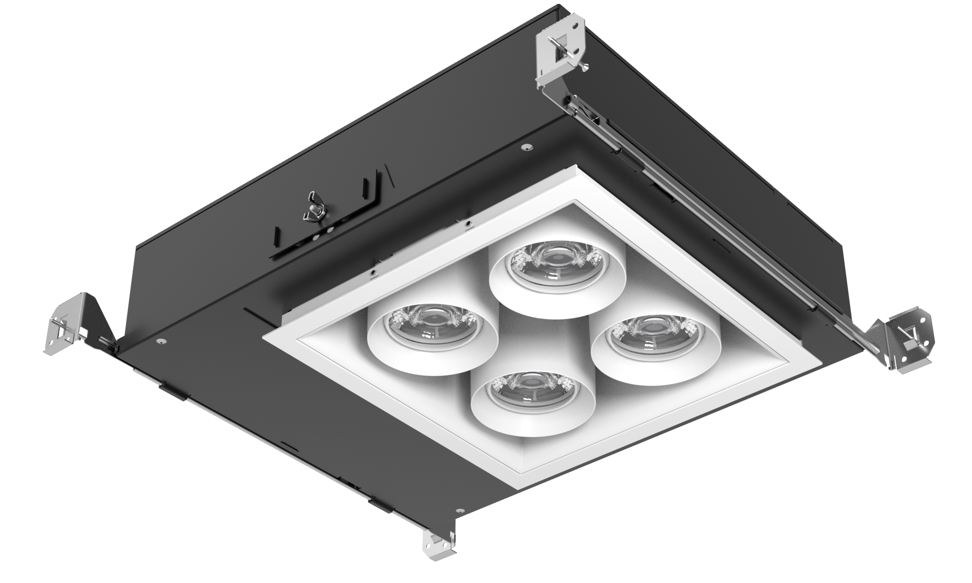 3" Light Module, 4 Square Multiples Lighting